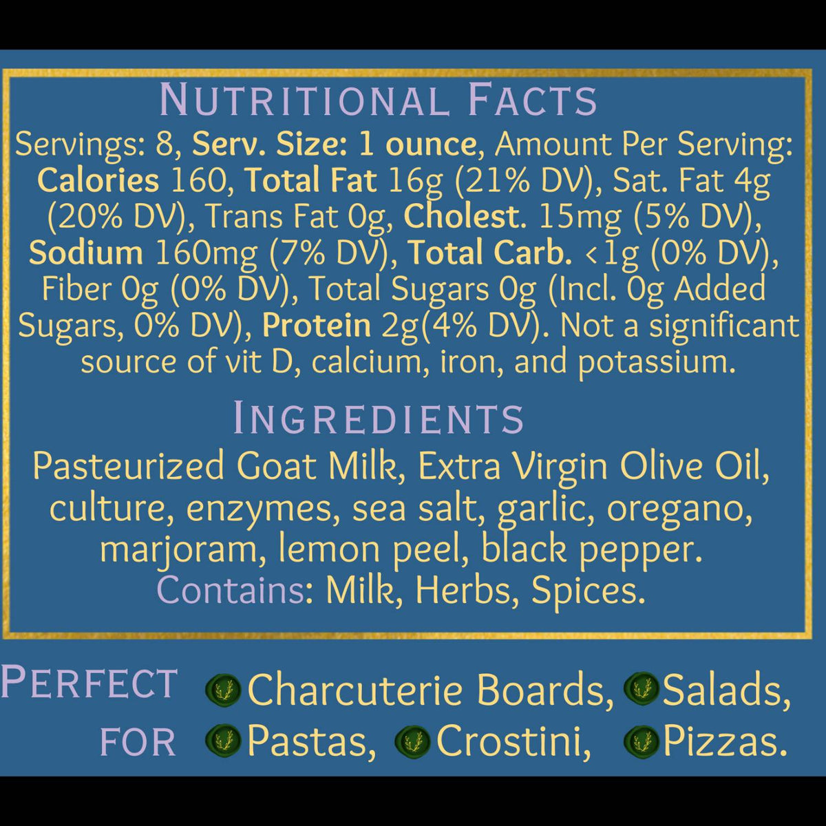 Greek Isles Marinated Feta