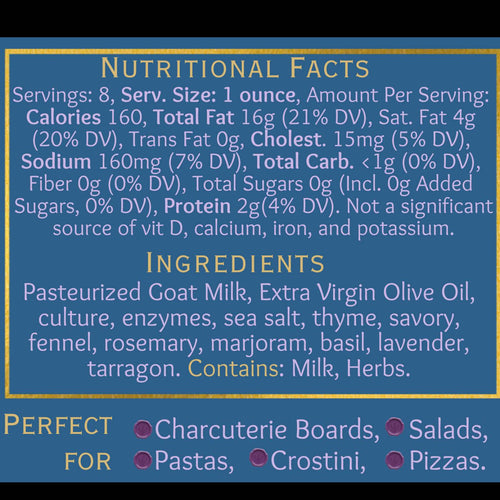 Herbs de Provence Marinated Feta
