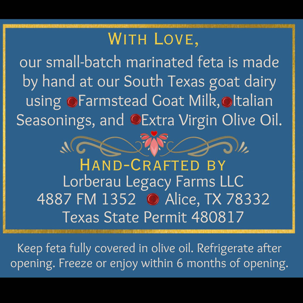 Mama Mia Marinated Feta